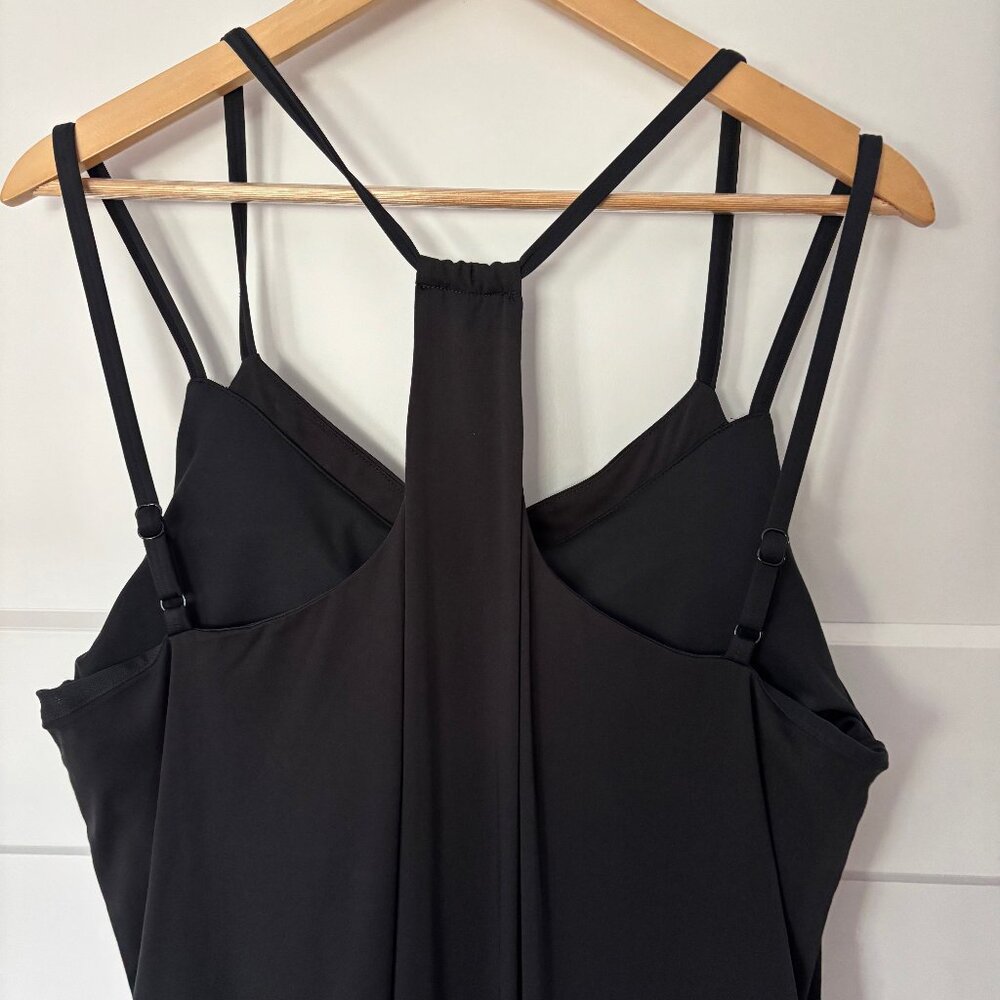 SheBird Black Strappy Women's Dress - Sleek RacerbackXL